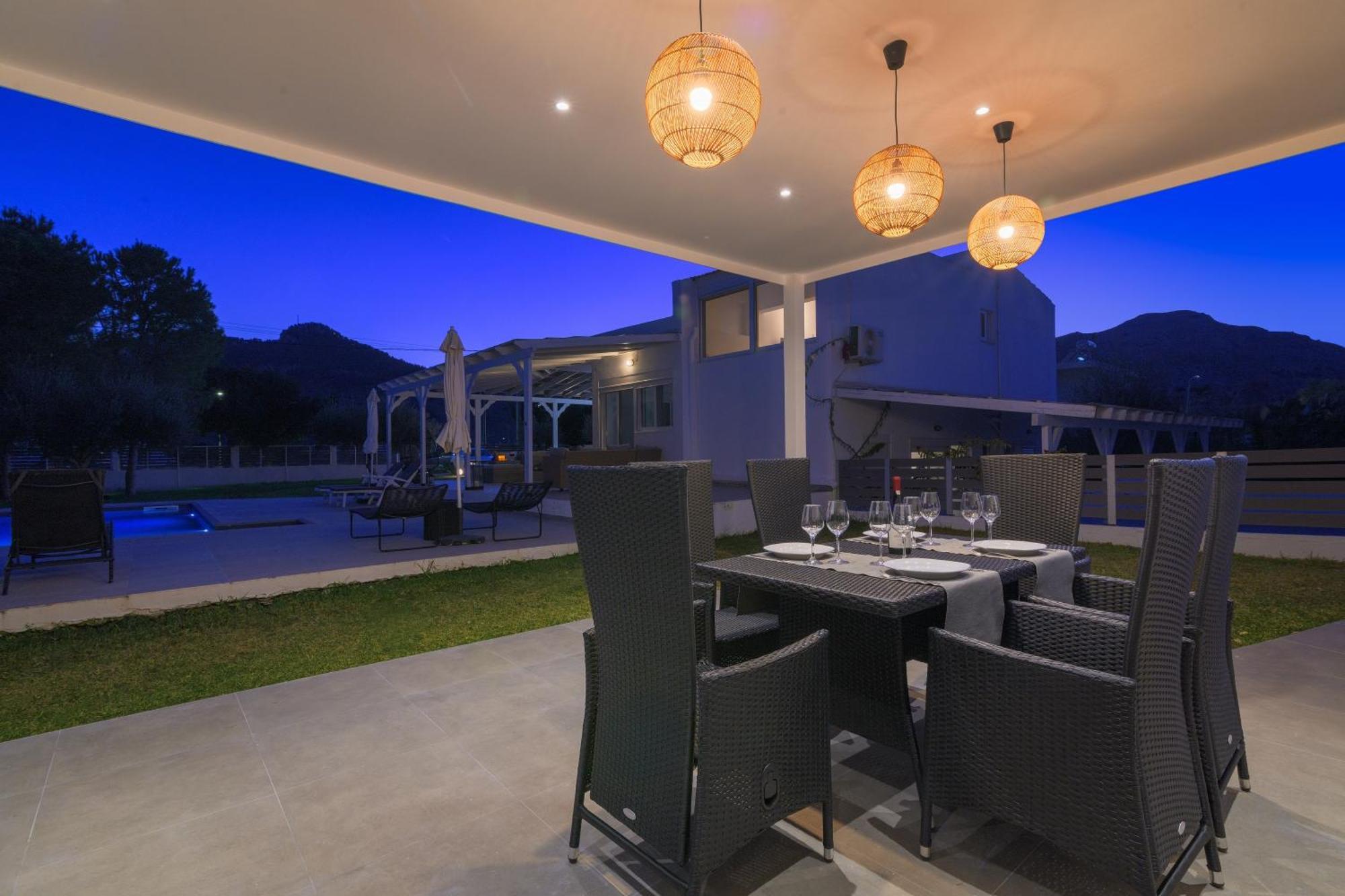 Casa Bianca Villa Kolymbia Luaran gambar