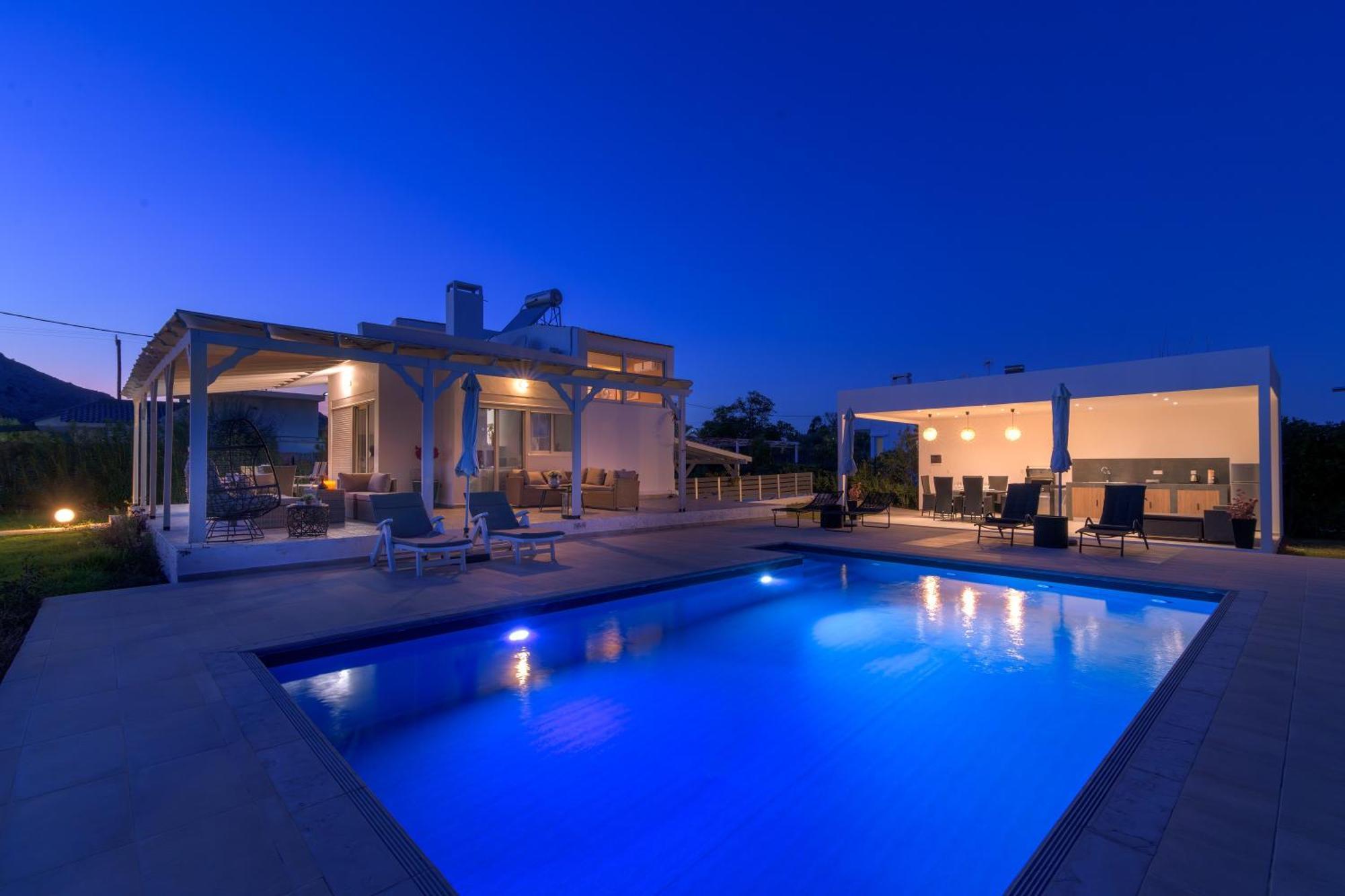 Casa Bianca Villa Kolymbia Luaran gambar